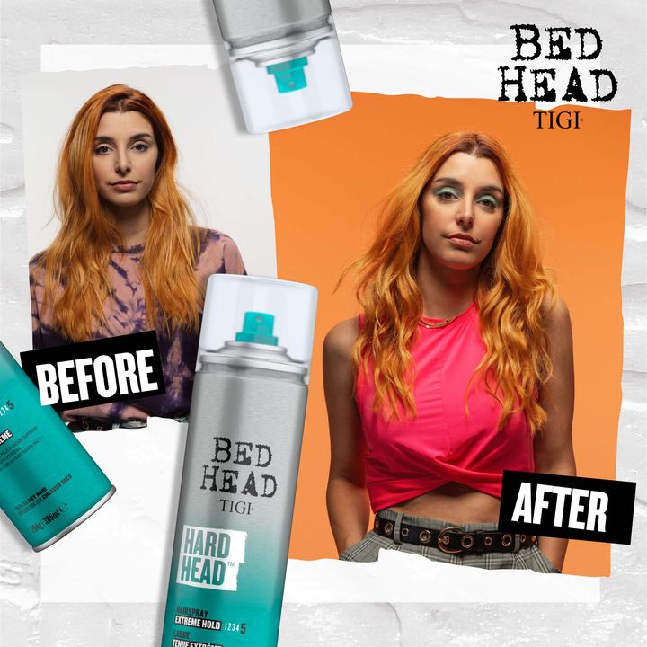 Image du produit Tigi Bed Head Hard Head Spray pour cheveux (385 ml)