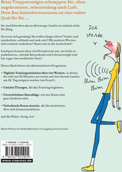 Produktbild Das Laufbuch für Faulenzerinnen (Deutsch, Marie Poirier, 2022)