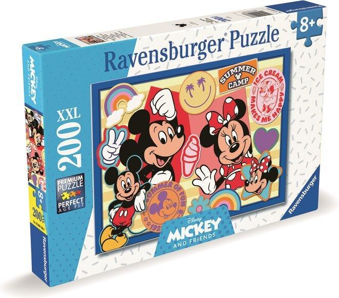 Immagine prodotto Ravensburger Puzzle per bambini - 12004136 In viaggio con Topolino e Minnie - puzzle per bambini dagli 8 anni in (200 pezzi)