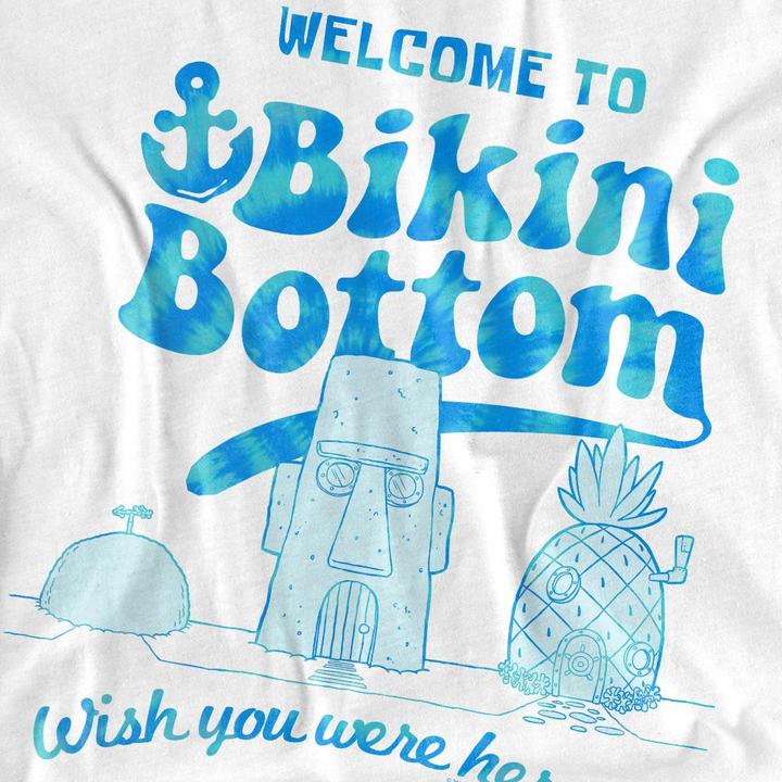 Produktbild Spongebob Squarepants Bikini Bottom Welcome TShirt (L)