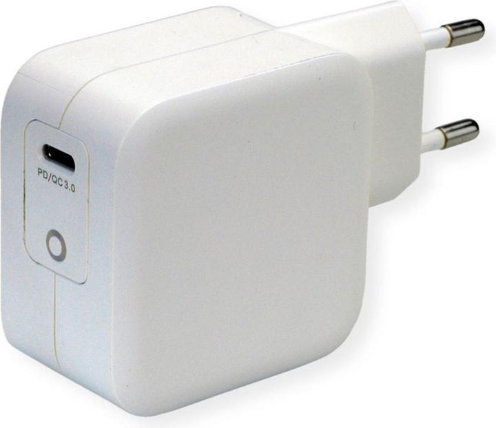Roline USB Charger mit Euro-Stecker, 1x USB Typ C Port, PD, 61W (61 W)
