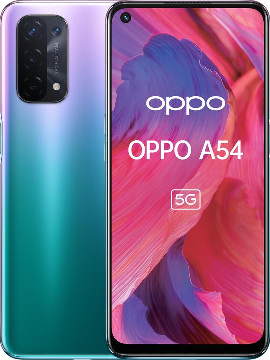 OPPO A54 (64 GB, Fantastic Purple, 6.50", Dual SIM, 48 Mpx, 5G)