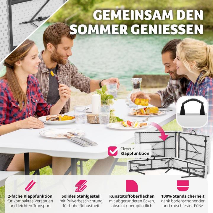 Image du produit tectake Ensemble de table de camping