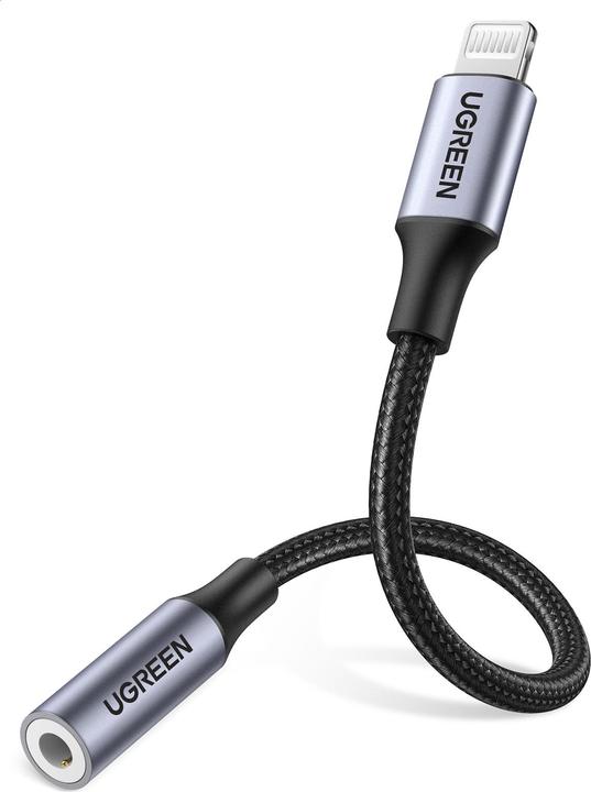 Actual product image Ugreen Lightning to 3.5mm Jack Adapter (Lightning, 3.5mm socket)