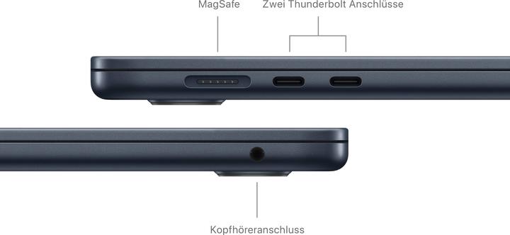 Produktbild Apple MacBook Air – 2024 (15", M3, 8 GB, 512 GB, CH)