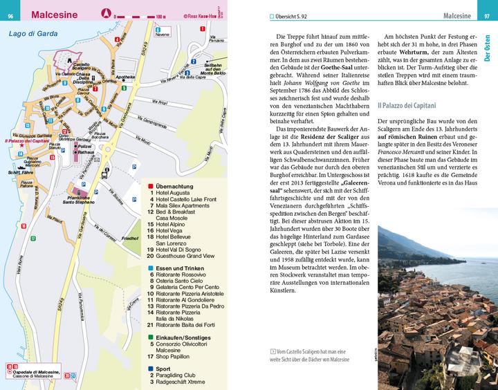Produktbild Reiseführer Gardasee mit Verona und Brescia - Mit vielen Wandertipps - (Deutsch, Thilo Scheu, 2023)