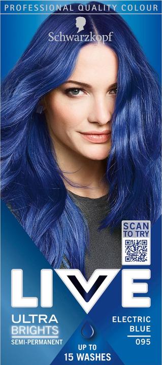 Immagine prodotto Schwarzkopf Live Ultra brillanti (95 Blu elettrico)