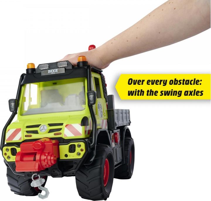 Produktbild Dickie Mercedes Benz Unimog U530 für Waldarbeiten