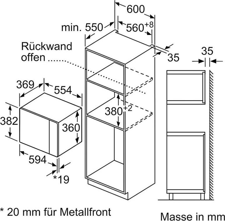Image du produit Bosch Hausgeräte BFL554MS0