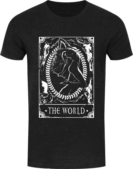 Actual product image Deadly Tarot TShirt The World (XXL)