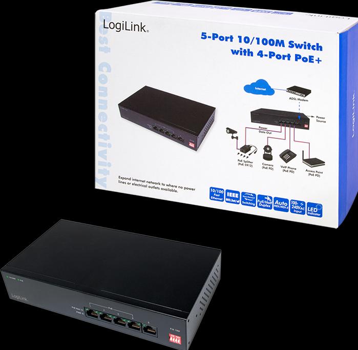 Produktbild LogiLink NS0098 (5 Ports)