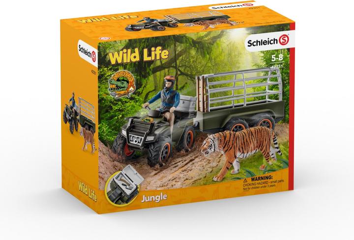 Image du produit Schleich Quad avec remorque et Ranger