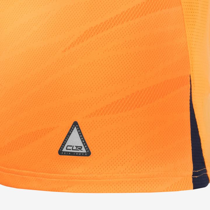 Produktbild Kipsta Damen/Herren Fussball Trikot kurzarm - CLR orange/marineblau (XXL)