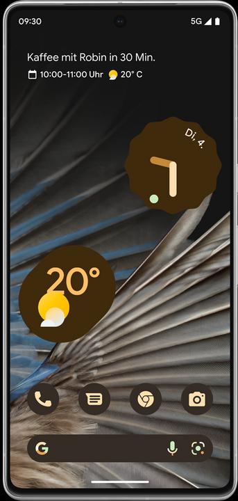 Image du produit Google Pixel 7 Pro (128 Go, Blanc, 6.70", SIM + eSIM, 50 Mpx, 5G)