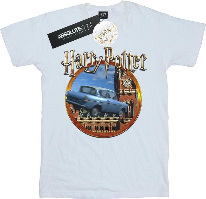 Actual product image Mens Flying Car T-Shirt (4XL)