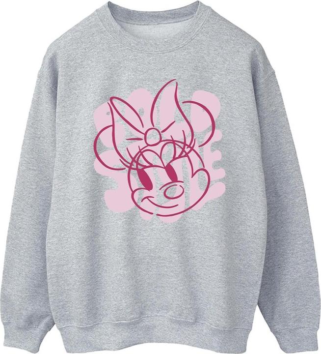 Actual product image Disney Mens Minnie Mouse Bold Style Sweatshirt (M)