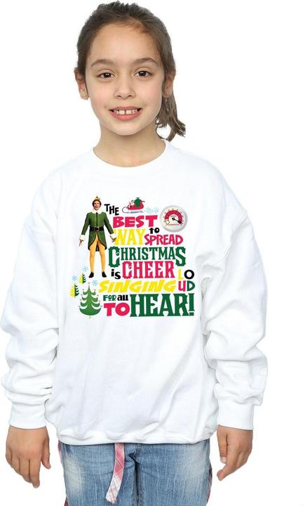 Produktbild Elf Christmas Cheer Sweatshirt Mädchen (140, 146)