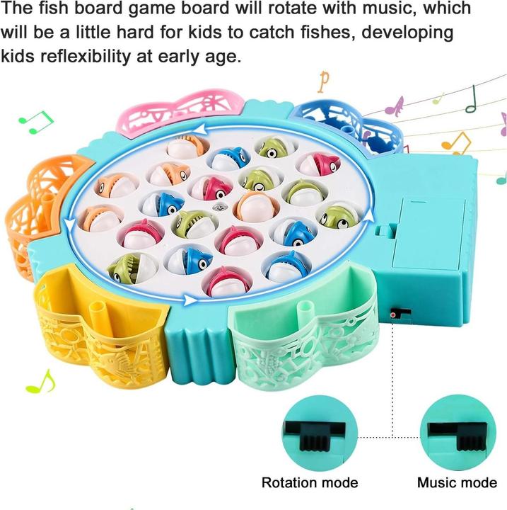 Immagine prodotto The Toy Company Gioco di pesca 21 pesci con musica