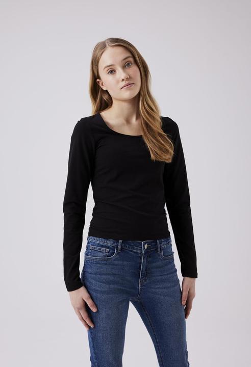 Image du produit Name it Nlfnove Ls Deep O-Neck Short Top Noos (158)