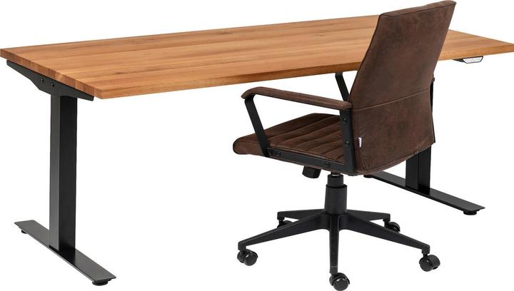 Produktbild Kare Design Schreibtisch Office Jackie Eiche Schwarz 200x100
