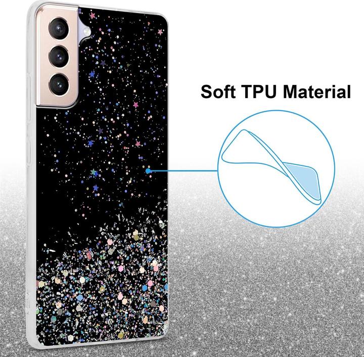 Immagine prodotto Cadorabo Copertura in TPU scintillante (Samsung Galaxy S21+)