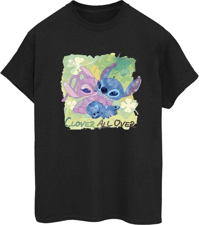 Image du produit Disney - T-shirt LILO AND STITCH ST PATRICK'S DAY CLOVER - Femme (XL)