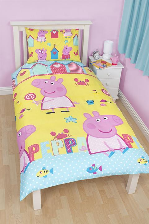 Produktbild Character World Peppa Pig Bettwäsche Seaside 135 x 200 cm
