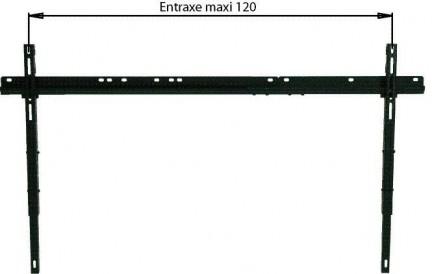Actual product image Erard Applik XXL 45040 flat monitor wall mount up to 100inch up to 120kg (Wall, 100", 90 kg)