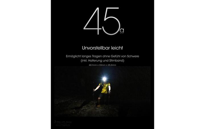 Actual product image Nitecore NU25UL (400 lm)