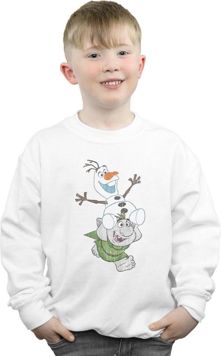 Produktbild Disney Frozen Olaf And Troll Sweatshirt Jungen (152, 158)
