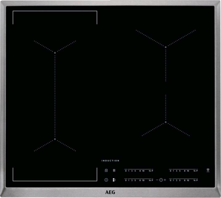 Produktbild AEG HAUSGERÄTE Glaskeramik Kochstelle,60cm,Induktion,MaxiSense,edst IKE64441XB