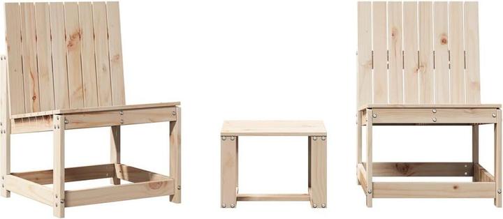 Image du produit VidaXL Ensemble de salon de jardin 3 pièces