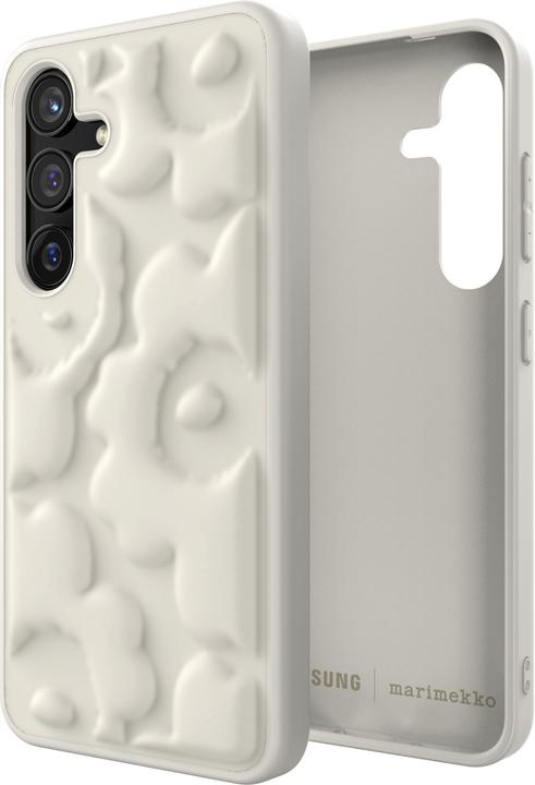 Actual product image Samsung x Marimekko Embossed Case -suojakuori,, beige (Samsung Galaxy S24+)