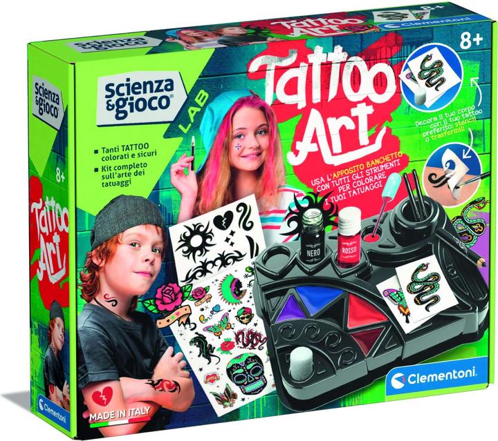 Actual product image Clementoni Scienza & Gioco - Tattoo Art