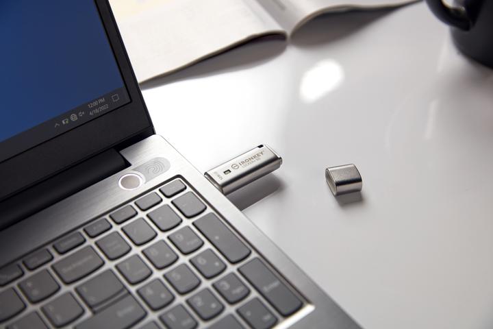 Immagine prodotto Kingston IronKey Locker+ 50 (128 GB, USB 3.2, USB-A)