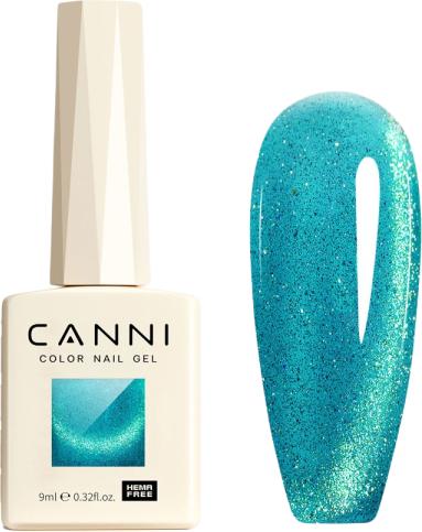 Immagine prodotto Canni Gellack Cat Eye Hellblau/ 8027 UV/LED (8027 Azzurro, Vernice UV gel)