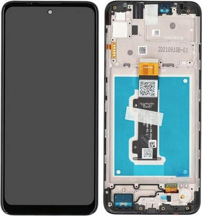 Motorola LCD + Touch + cornice per XT2158, XT2159-3 Moto e30, e40 - nero