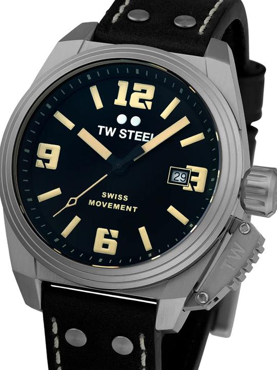 Image du produit TW-Steel TW1101 Canteen Montre homme 42mm 10ATM (Montre analogique, 42 mm)