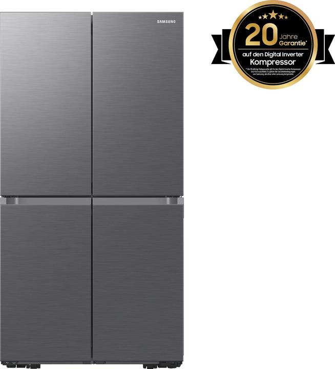 Image du produit Samsung RF59C700ES9/EG, French Door (acier inoxydable, réservoir d'eau de 4,5 litres, AI Energy Mode) (649 l)
