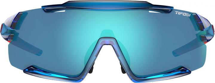 Actual product image Tifosi Unisex Aethon Sunglasses, Crystal Blue/Clarion Blue, One Size Only (Blue, Blue)