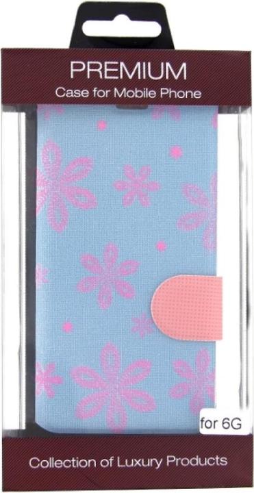 Immagine prodotto OEM Custodia a libro BT10 per iPhone 6 - Blu (Apple iPhone 6)