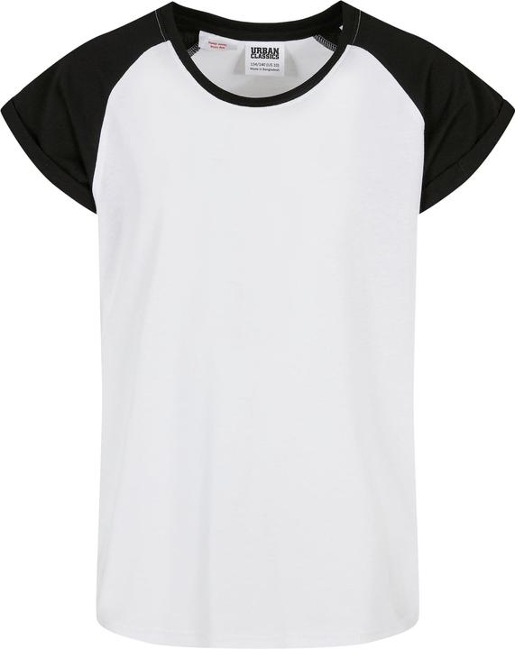 Urban Classics Girls Contrast Raglan Tee