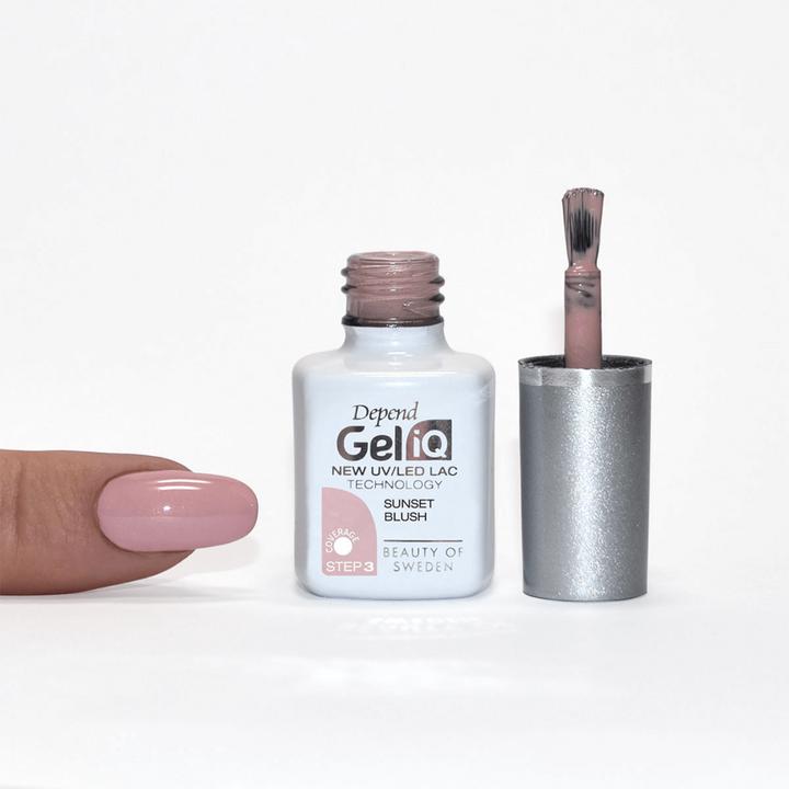 Immagine prodotto Depend Gel iQ Sunset Blush 5 ml (Sunset Blush, Smalto per unghie effetto gel)
