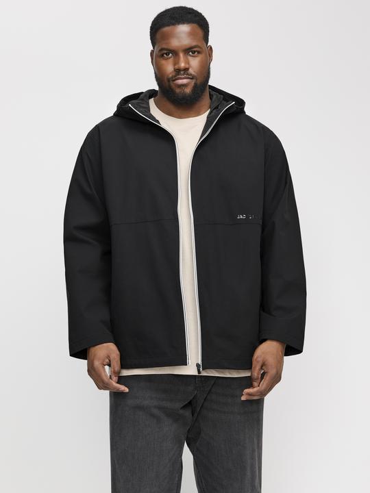 Image du produit Jack & Jones JACK&JONES PLUS JJADAM LIGHT JACKET HOOD PLS Heren Jas - Black (XXL)