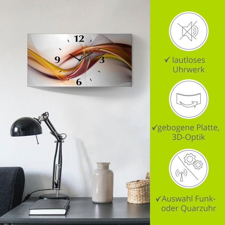 Produktbild Artland Abstraktes Design Orange (50 cm)
