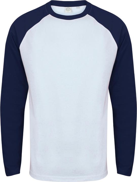 Actual product image Skinni Fit Skinnifit Raglan Baseball Tshirt Long Sleeve (M)