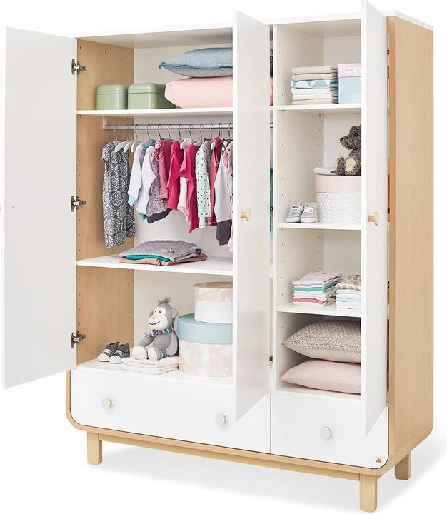 Actual product image Pinolino Round (Baby cot, Changing unit, Children's wardrobes)