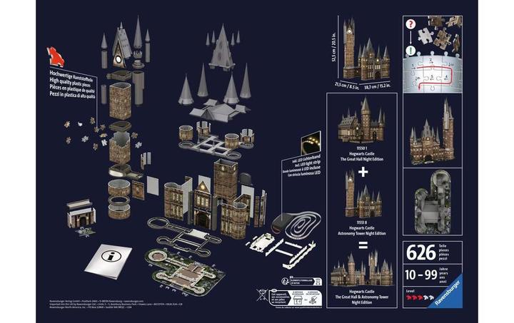 Immagine prodotto Ravensburger Hog.Cast.Astr.Tower-Nig.Ed. (540 pezzi)