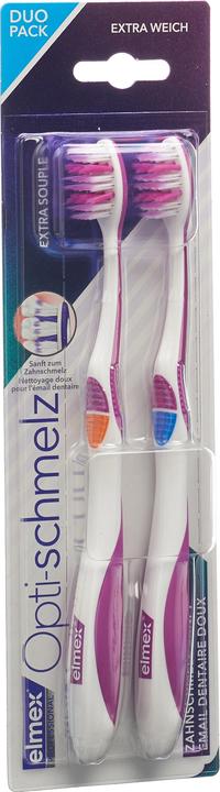 Produktbild Elmex PROFESSIONAL Opti-schmelz Zahnbürste Duo (2 x)