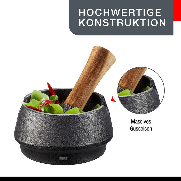 Produktbild GEFU Gussmörser X-PLOSION (Diverse Gewürze)